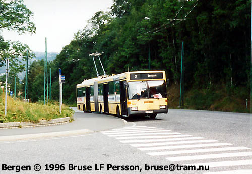 Bergen, Norge: trdbuss