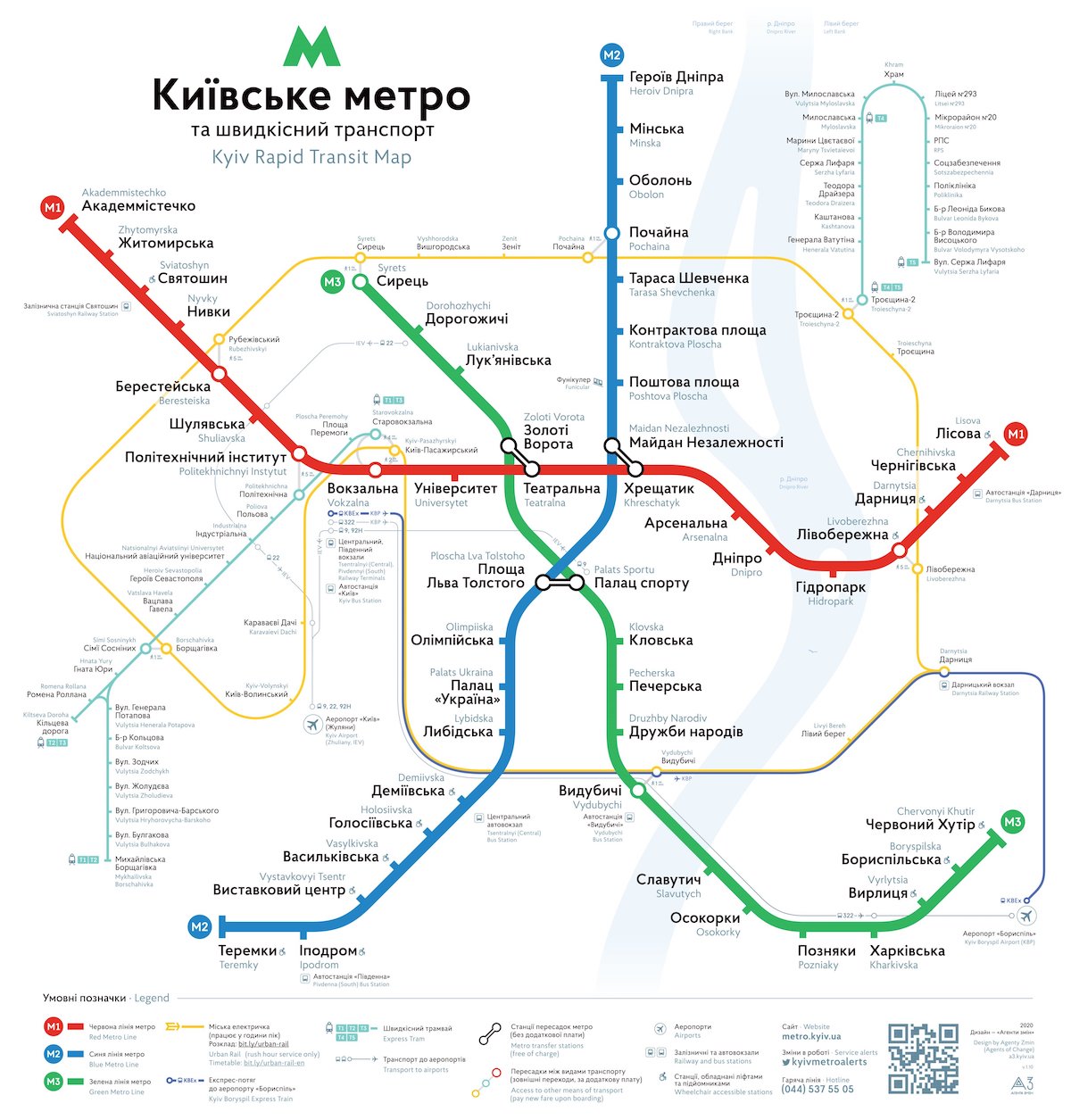 Kyiv, Ukraina: tunnelbana