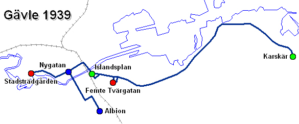 Gvle, Sverige: sprvg