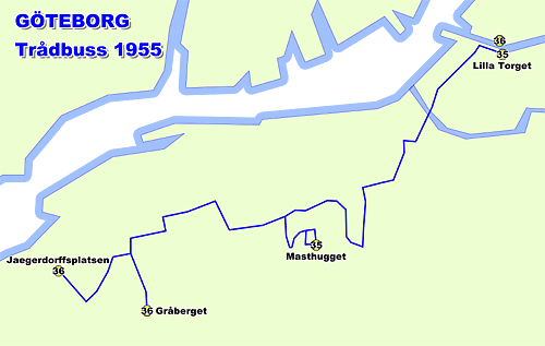 Gteborg, Sverige: trdbuss