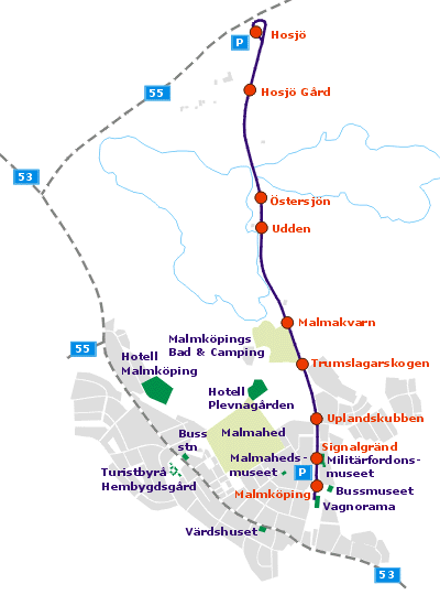 Malmkping, Sverige: sprvg