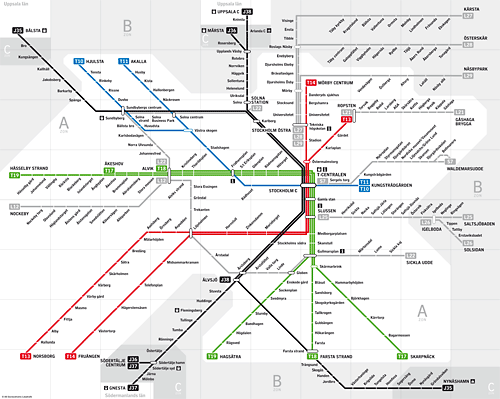 Stockholm, Sverige: frortsbana