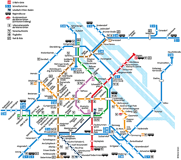Wien, sterrike: tunnelbana
