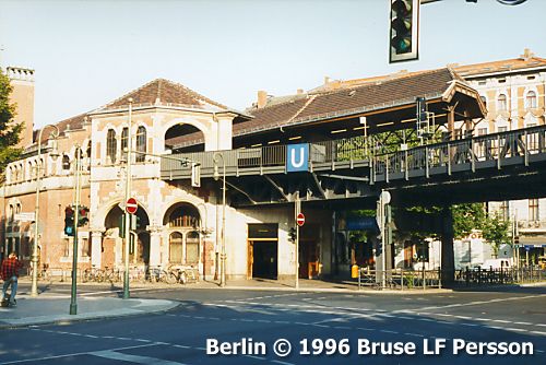 Berlin, Tyskland: tunnelbana
