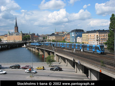 Stockholm, Sverige: tunnelbana