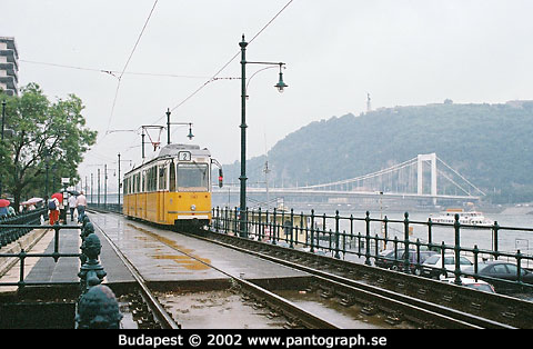 Budapest, Ungern: spårväg