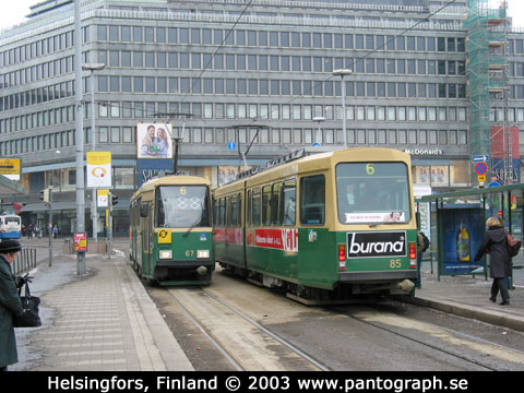 Helsingfors, Finland: spårväg