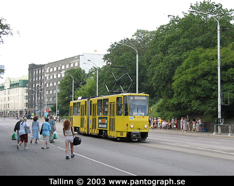 Tallinn, Estland: spårväg