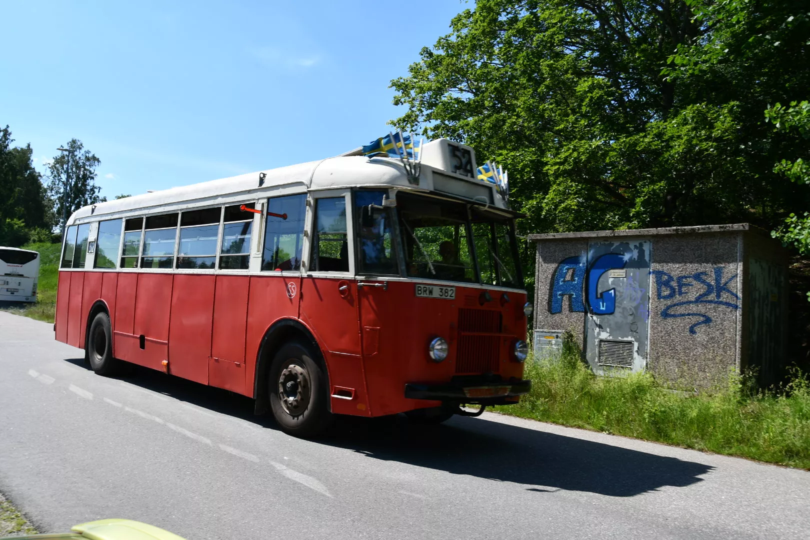 historisk buss från 1947